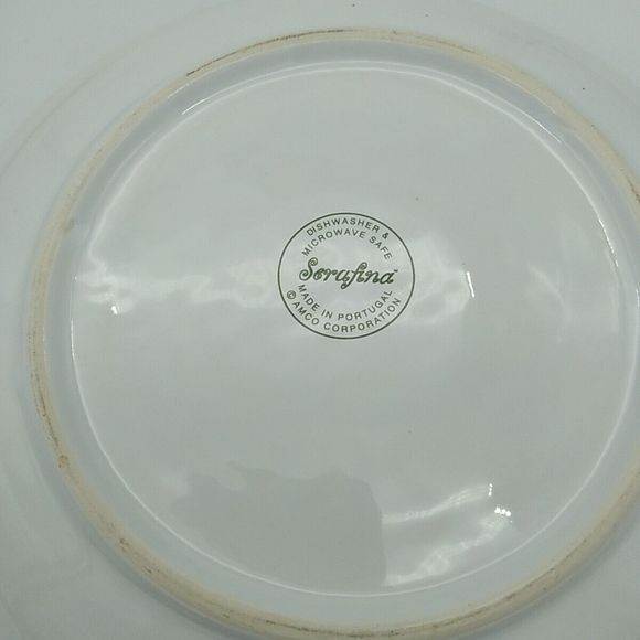 2 Serafina Dinnerware Stoneware Lemon Bright 8 in Bowls - Picture 3 of 5